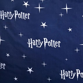 Jerry Fabrics Obliečky z mikrovlákna 140x200 + 70x90 cm - Harry Potter "Hogwarts Night"