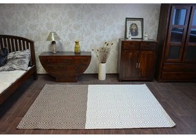 Kusový koberec Double béžový 200x290cm