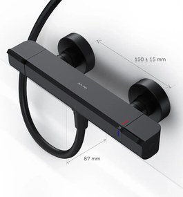Sprchová batéria AM.PM Func FNA40022 termostat, čierna