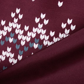 VIANOČNÉ OBLIEČKY Z MIKROVLÁKNA MATT 200X220 CM, 2 KS 70X80 CM VZOROVANÉ