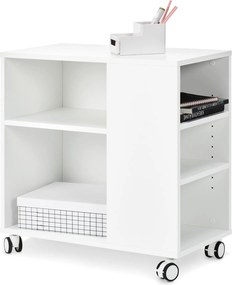 Úložný regál s kolieskami