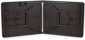 Bestent Cateringová súprava stôl + 2 lavičky 180cm Wooden Brown