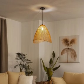 Brilagi - LED luster na lanku CERIA BOHO 1xE27/40W/230V pr. 50 cm hnedá