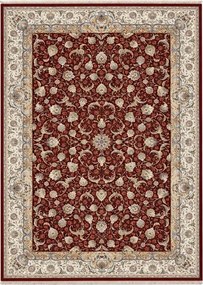 Koberec Sultan 1200 Red – červený orientálny vzor, 100% viskóza Rozmer: 150x225 cm