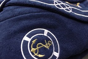 Soft Cotton Luxusný pánsky župan MARINE MAN v darčekovom balení