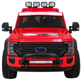RAMIZ Elektrické autíčko - Ford Super Duty - červené -  4x45W - 12V 14Ah - 2023