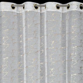 ZÁCLONA NA KRÚŽKOCH REVA1 140X250 CM VZOROVANÁ