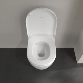 Villeroy & Boch 5656HRRW - Závesné WC so sedátkom SoftClose AVENTO keramika/biela