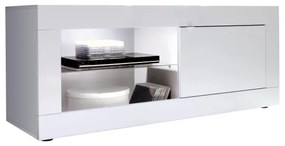 Televízny stolík NERILA biely