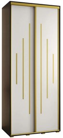 Skriňa 45 Canaris 12 100 čierna/biela/gold