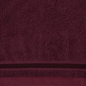 FROTÉ UTERÁK ABBIE SADA 3KS 70X140 CM BORDOVÁ