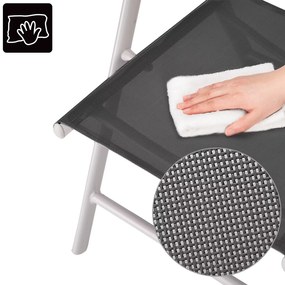 InternetovaZahrada Hliníková zostava Alu 1+8 - strieborná
