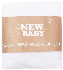 Návlek na prebaľovaciu podložku New Baby 50x70 biely