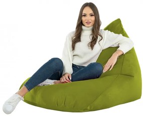 Sedací vak Bermudy SAKO zelený plyš