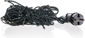 Svetelná reťaz teplé biele svetlo 120 LED, 9 + 3 m