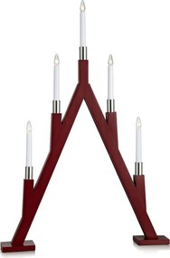 Červená vianočná svetelná dekorácia Bjurfors – Markslöjd