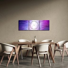 Abstraktný obraz -Žena (s hodinami) (90x30 cm)