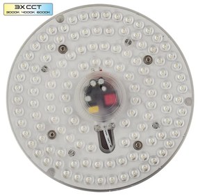 Stropné svietidlo EMITHOR LED MODULE CCT 30W, 3000K-6000K 70441