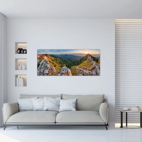 Obraz - Horská krajina (120x50 cm)