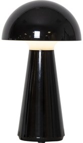 Čierna LED stolová lampa so stmievačom (výška 28 cm) Mushroom – Star Trading