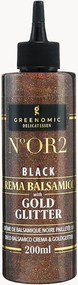 Balzamikový krém so zlatými trblietkami Black
