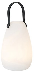 Moderná RGBW nabíjateľná stolná lampa IP54 - Pion