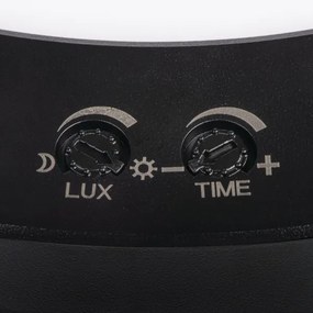 Kanlux 24605 - LED Svietidlo so senz. 2v1 ERGA LED/17W/230V 3000/4000/6500K čierna