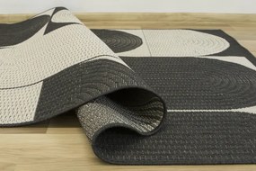 Koberec šnúrkový  Lejda 112512/591 antracitový / béžový