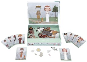 Magnetická hra - Obleč Jima a Rosu