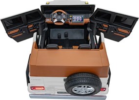 Elektrické autíčko Mercedes Benz MAYBACH G650 biele