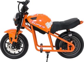 Elektrická motorka SUPERMOTO oranžová