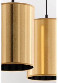 Jupiter 2091 - Luster na lanku CORTINA 2xE27/15W/230V zlatá/čierna