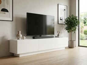 TV stolík DOLCE 180 cm, biela