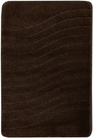 Kúpeľňový koberček Sara hnedý, vlny