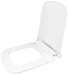 Gamma Viana, toaletné WC sedátko 418(467)x444mm z duroplastu s pomalým zatváraním, biela, ERG-GAM-D6