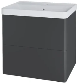 Mereo Mereo, Siena, kúpeľňová skrinka s keramickým umývadlom 61 cm, MER-CN430