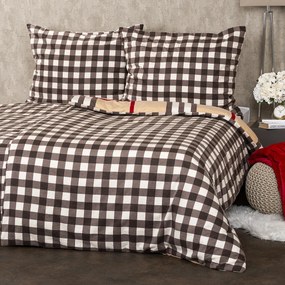 4Home Flanelové obliečky Kocka, 160 x 200 cm, 70 x 80 cm