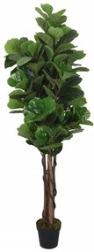 Umelý figovník 180 listov 150 cm zelený 359013