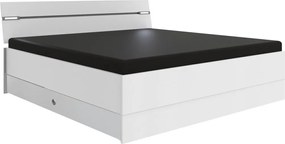 Posteľ s osvetlením Cheep 180x200 cm, biela