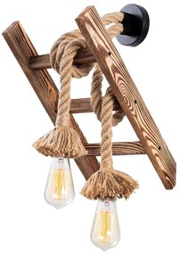 Nástenné svietidlo v prírodnej farbe Erebos – Opviq lights