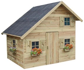 Detský domček Amelia 223x249,5x230,6 cm