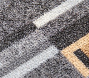 Associated Weavers, Protišmykový behúň na mieru Bombay 97, šíre 67 cm, šedá, chodba / predsieň