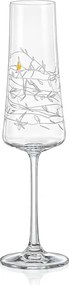 VÝPREDAJ Crystalex GARDEN poháre na sekt 210 ml