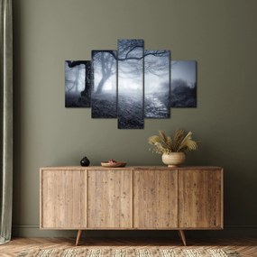 Obraz - Cesta v hmle (150x105 cm)