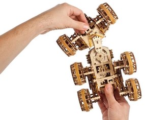 Ugears 3D drevené mechanické puzzle Mars Rover