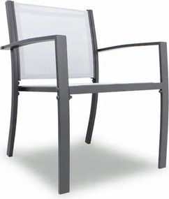 CH 4-dielna sada záhradného oceľového nábytku