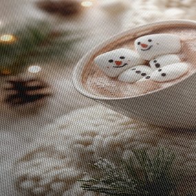 Obraz vianočná pohoda s lahodnou čokoládou