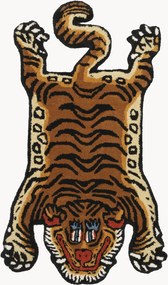 Ručne tuftovaný vlnený koberec Tiger