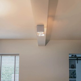 Inteligentný reflektor biely obdĺžnikový 2-svetelný vrátane 2 Wifi GU10 111mm - Box