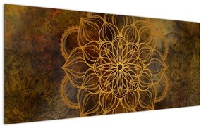 Obraz - Mandala radosti (120x50 cm)